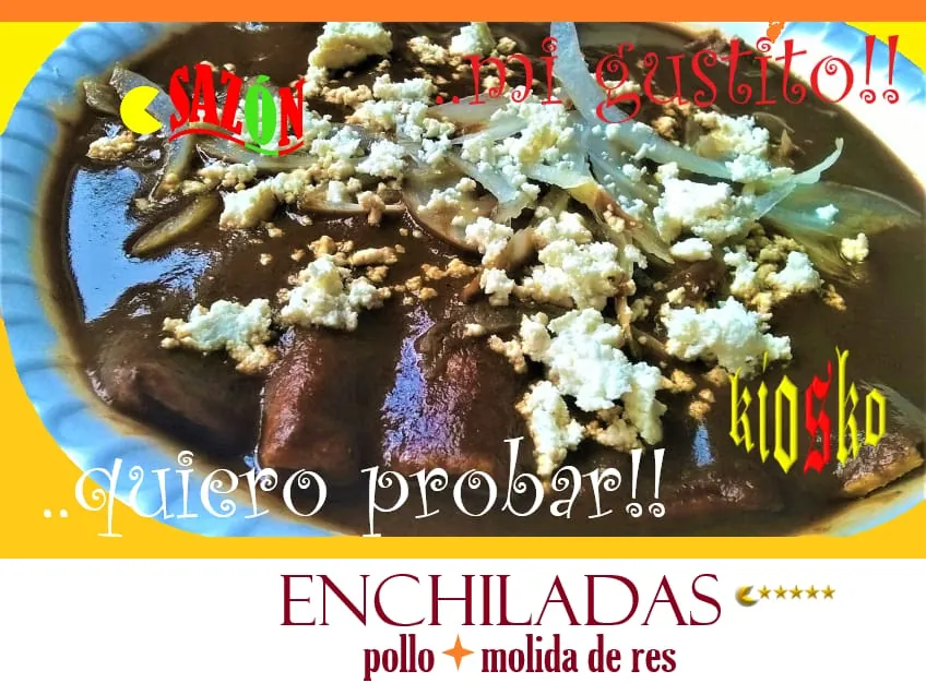 5 enchiladas
